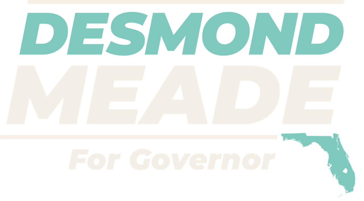 Desmond Meade is running as a Non-Party Affiliated Candidate for Florida Governor in 2026