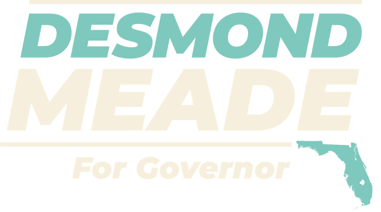 Desmond Meade is running as a Non-Party Affiliated Candidate for Florida Governor in 2026
